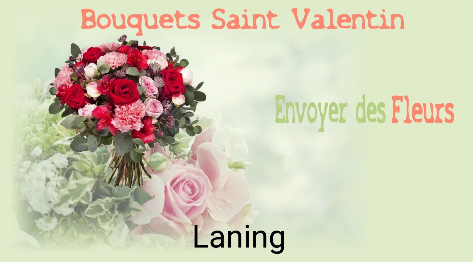 Roses de Saint-Valentin livrées à Laning