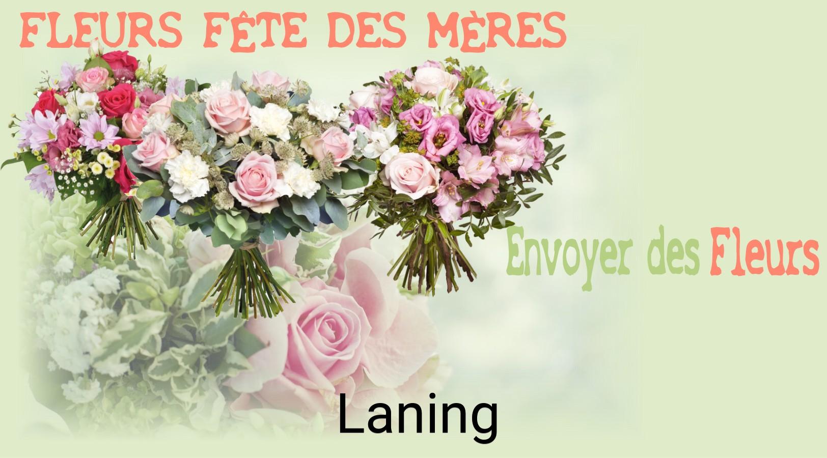 Bouquet de Fête des Mères livré à Laning